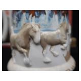 COLLECTIBLE BUDWEISER HOLIDAY STEINS.