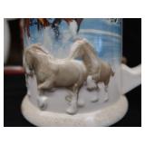 COLLECTIBLE BUDWEISER HOLIDAY STEINS.