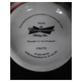 COLLECTIBLE BUDWEISER HOLIDAY STEINS.