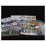 23 LICENSE PLATES