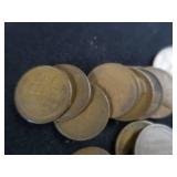UNOPENED ROLL OF "FOREVER" STAMPS / WHEAT PENNIES