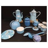 BLUE ENAMEL WARE