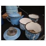 BLUE ENAMEL WARE