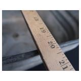 VINTAGE GALVANIZED WASH TUB