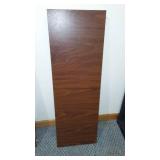 Vintage Wood Look Laminate Table with leaf (2) Wood, Grey Tones