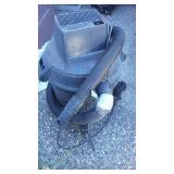 Vintage Chest, Table and Shop Vac