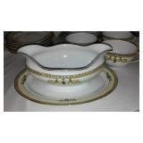 Avon Gift Collection Wine Glasses (8) And Stemware. Meito China, Anchor Hocking, Federal Snack Trays and Cup Assortment.