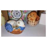 Avon Collection (30+) Fine Collectibles Days of the Week Bears, BJ Bearington Pewter, Chevy, Avon Clocks