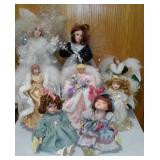 Mid Century Wood and Wicker Lamp, Baskets, Décor, Musical Dolls, Vintage Craftsman and Black Decker Skil Saws. Vintage Fruit Crate and more.