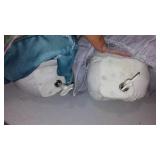 Mid Century Wood and Wicker Lamp, Baskets, Décor, Musical Dolls, Vintage Craftsman and Black Decker Skil Saws. Vintage Fruit Crate and more.