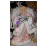 Mid Century Wood and Wicker Lamp, Baskets, Décor, Musical Dolls, Vintage Craftsman and Black Decker Skil Saws. Vintage Fruit Crate and more.