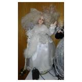 Mid Century Wood and Wicker Lamp, Baskets, Décor, Musical Dolls, Vintage Craftsman and Black Decker Skil Saws. Vintage Fruit Crate and more.