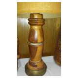 Mid Century Wood and Wicker Lamp, Baskets, Décor, Musical Dolls, Vintage Craftsman and Black Decker Skil Saws. Vintage Fruit Crate and more.