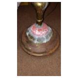 Vintage Brass Wall Light and Floor Lamps (2)