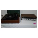 Vintage Sound Design Turntable and Multiplier.