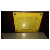 Vintage Stromberg-Carlson Tube Radio. Model 506