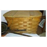 Picnic Baskets and Fry Pans.