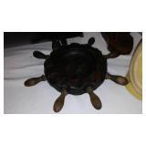 Fireplace Log Holder and Eclectic Decor and Collectibles.