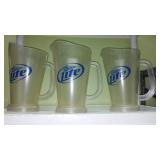 Commercial Kitchen/Bar Items. Miller Beer Pitchers, Corona Displayettes,