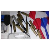 Dart with New Tips and Flights.