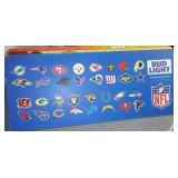 6 ft. Bud Light / NFL Folding Table.