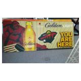 6 ft. Michelob Golden Light Folding Table.