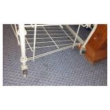 6 Teir Rolling Metal Display Rack.