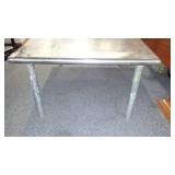 Stainless Steel Prep Table.