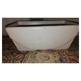 Hull (2) And Haeger Vintage Pottery Planters.