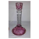 SC Line Amethyst Italian Candlesticks.