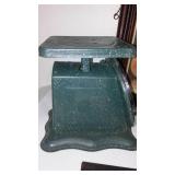 Vintage Décor Items, Scale, Wet Tape Dispenser, Funnels (Coleman) and more.