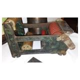 Vintage Décor Items, Scale, Wet Tape Dispenser, Funnels (Coleman) and more.