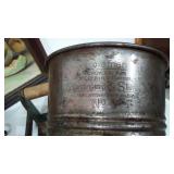 Vintage Décor Items, Scale, Wet Tape Dispenser, Funnels (Coleman) and more.