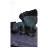 Ladies Size 8 W and 9 Black Winter Boots (2 prs).