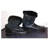 Ladies Size 8 W and 9 Black Winter Boots (2 prs).