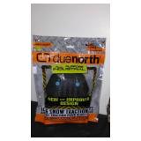 Fur Hat and NEW Ice/ Snow Traction Grips.