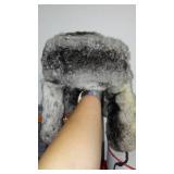 Fur Hat and NEW Ice/ Snow Traction Grips.