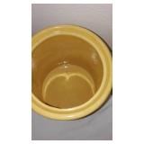 Vintage Stoneware Canister Set. (3 pcs with covers)