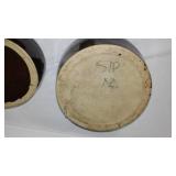 Glazed Bean Pots (2)