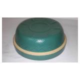 Vintage Redwing and Yellow Ware Pottery Bowls (3).