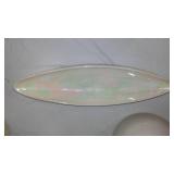 Vintage Hall Ball Pitcher, Server and Boat Vase.