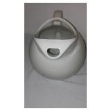 Vintage Hall Ball Pitcher, Server and Boat Vase.