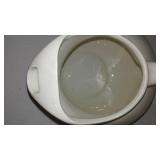 Vintage Hall Ball Pitcher, Server and Boat Vase.