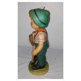 Royal Copenhagen Denmark Full Lace Cigar Cup or Vase, Delft Blue Ornaments (2) Hummel