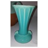 Vintage MCM Aqua Turquoise Camark Pottery Planter and more.