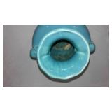 Vintage MCM Aqua Turquoise Camark Pottery Planter and more.
