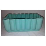 Vintage MCM Aqua Turquoise Camark Pottery Planter and more.