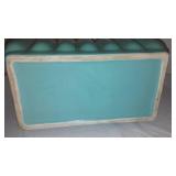 Vintage MCM Aqua Turquoise Camark Pottery Planter and more.