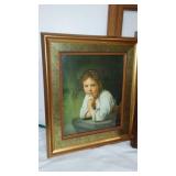 Rembrandt and Daumier Reproduction Framed Art
