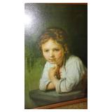 Rembrandt and Daumier Reproduction Framed Art